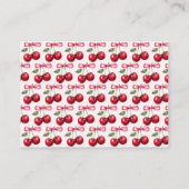 Cherry Blossoms Baby shower Boeken voor Baby Informatiekaartje (Achterkant)