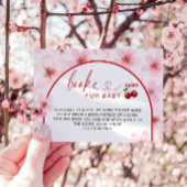 Cherry Blossoms Baby shower Boeken voor Baby Informatiekaartje