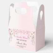 Cherry Blossoms Bloemen Zoet Zestien Verjaardag Bedankdoosjes (Geopend)