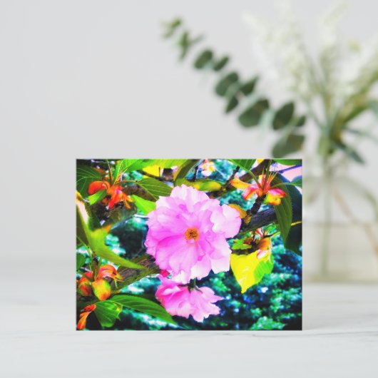 CHERRY BLOSSOMS BRIEFKAART (Staand voorkant)