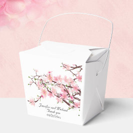 Cherry Blossoms Bruiloft Personaliseren Dank u Bedankdoosjes