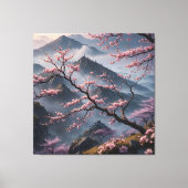 cherry blossoms canvas afdruk (Voorkant)