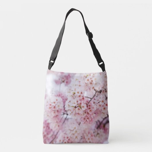 Cherry Blossoms Crossbody Tas (Achterkant)
