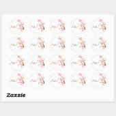 Cherry Blossoms Envelope Seal Stickers (Vel)