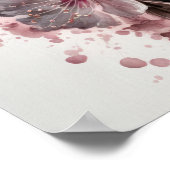 Cherry Blossoms Flower Art Print Poster (Hoek)