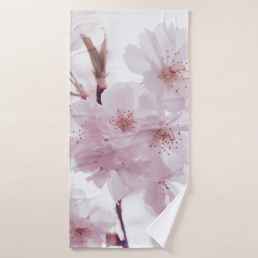 CHERRY BLOSSOMS FLOWERS BADHANDDOEK (Badhanddoek)