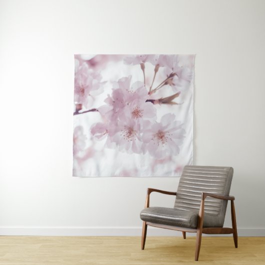 CHERRY BLOSSOMS FLOWERS WANDKLEED (In Situ (horizontaal))