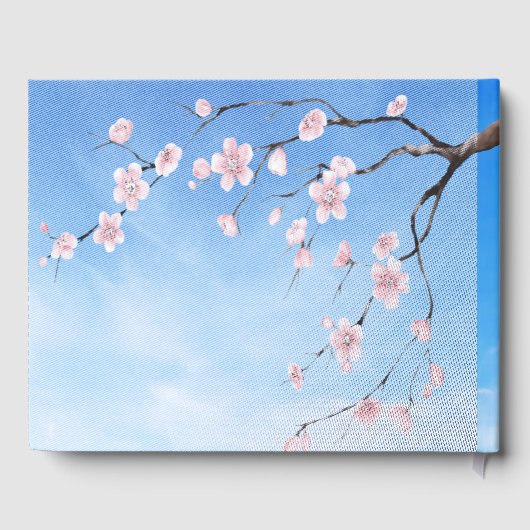 Cherry Blossoms Gastenboek (Achterkant)