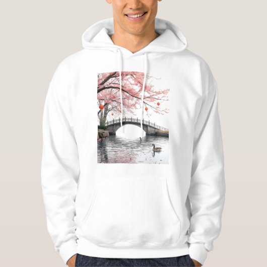 Cherry Blossoms Hoodie (Voorkant)