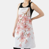 Cherry Blossoms Illustration Schort (Insitu)