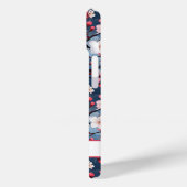 Cherry Blossoms Japanese Sakura Monogrammed Case-Mate iPhone Case (Achterkant / Links)