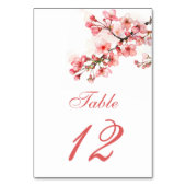 Cherry Blossoms lente bruiloft Kaart (Voorkant)