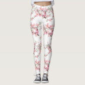 Cherry Blossoms Lente BRUILOFT Leggings Broek (Voorkant)