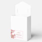 Cherry Blossoms Lente Zomer Bruiloft Bedankdoosjes (Geopend)