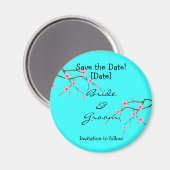 CHERRY BLOSSOMS MAGNEET (Voorkant / Achterkant)