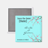 CHERRY BLOSSOMS MAGNEET (Voorkant / Achterkant)