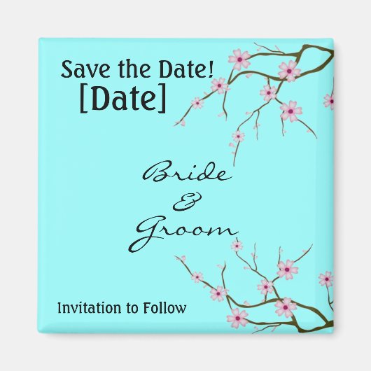 CHERRY BLOSSOMS MAGNEET (Voorkant)