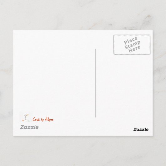 Cherry Blossoms on the Tidal Basin Briefkaart (Achterkant)