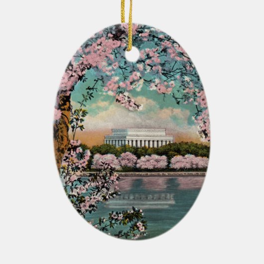 Cherry Blossoms Ornament (Achterkant)
