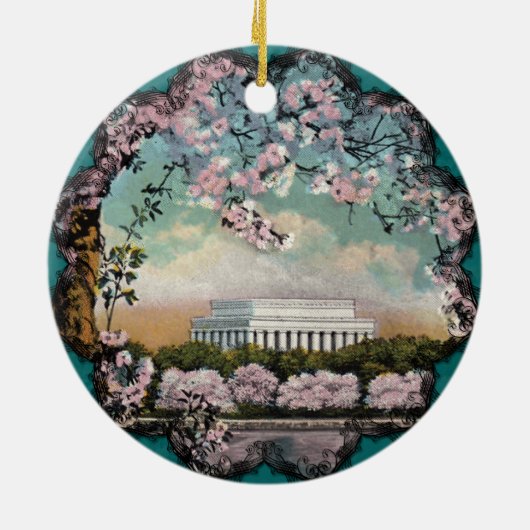Cherry Blossoms Ornament (Achterkant)