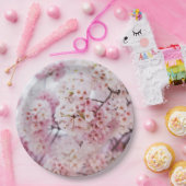 Cherry Blossoms Papieren Bordje (Feest)