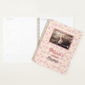 Cherry Blossoms Pink Voeg naam en jaarplanner toe Planner (Display)