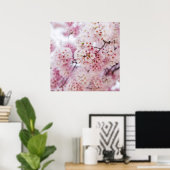 Cherry Blossoms Poster (Thuiskantoor)