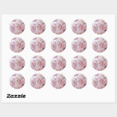 Cherry Blossoms Ronde Sticker (Vel)