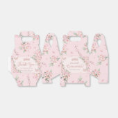 Cherry Blossoms Roos Gold Quinceanera Verjaardag Bedankdoosjes (Uitgevouwen)