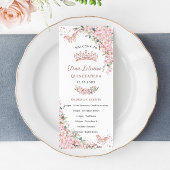 Cherry Blossoms Roos Gouden Vlinders Slim Programm Menu