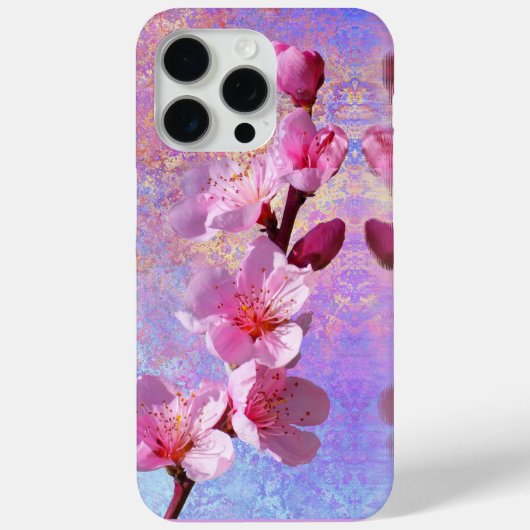 Cherry Blossoms Roze Bloemen Abstract Telefoonhoes Case-Mate iPhone Case (Achterkant)