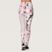 Cherry Blossoms Roze Leggings (Achterkant)