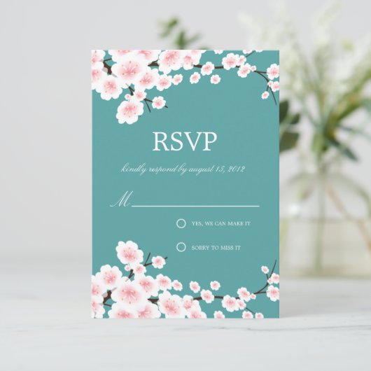 CHERRY BLOSSOMS | RSVP (Staand voorkant)