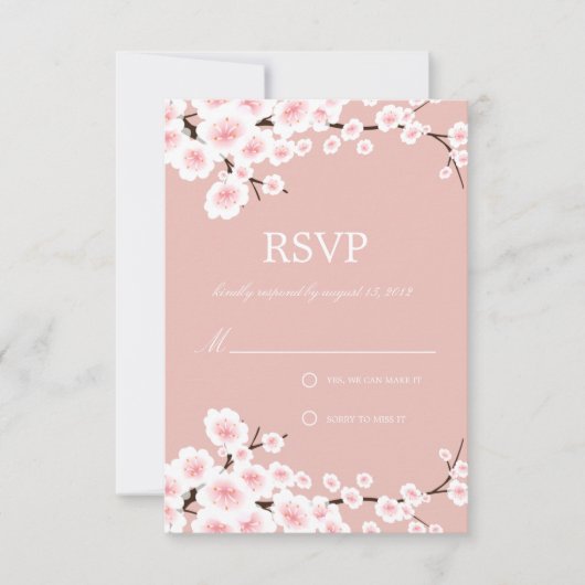 CHERRY BLOSSOMS | RSVP (Voorkant)