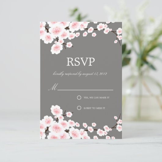 CHERRY BLOSSOMS | RSVP (Staand voorkant)