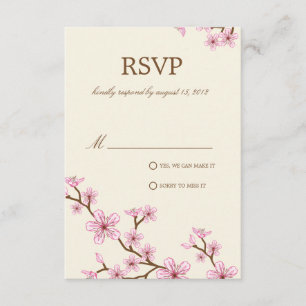 CHERRY BLOSSOMS RSVP KAARTJE