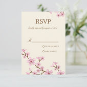 CHERRY BLOSSOMS | RSVP KAARTJE (Staand voorkant)