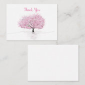 Cherry Blossoms Sakura Dank u kaarten Notitiekaartje (Voorkant / Achterkant)