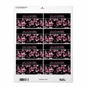 Cherry Blossoms Sakura Etiket (Full Sheet)