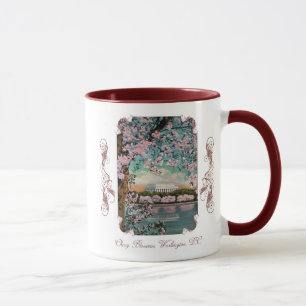 Cherry Blossoms Victoriaans Koffie Mok
