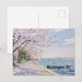Cherry Blossoms Washington DC Getijdenbekken Briefkaart (Voorkant / Achterkant)
