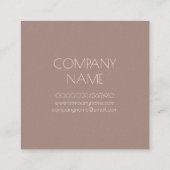 CHERRY BLOSSOMS ZEN FLORAAL VISITEKAARTJE (Achterkant)