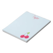  Cherry Blue Notitieblok (Linkerzijde)