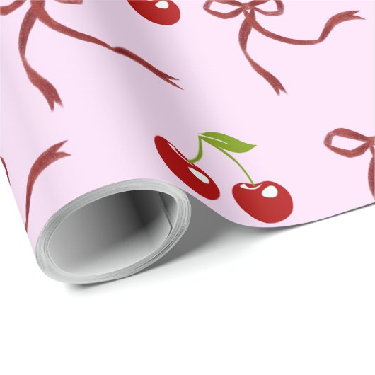 Cherry Bomb Cadeaupapier (Rol Hoek)