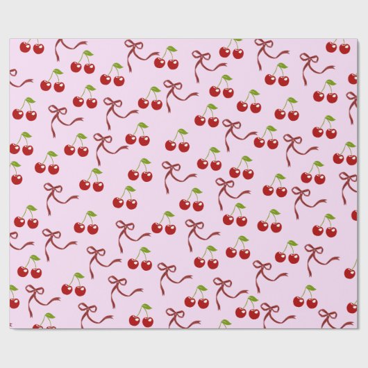 Cherry Bomb Cadeaupapier (Vlak)