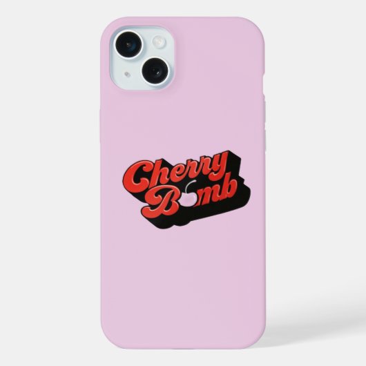 Cherry Bomb Case-Mate iPhone Hoesje 15 Plus Case (Achterkant)