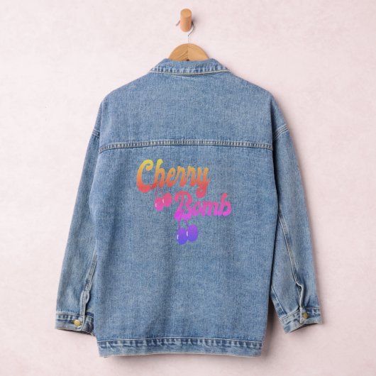 Cherry Bomb Denim Jacket (Hangar)