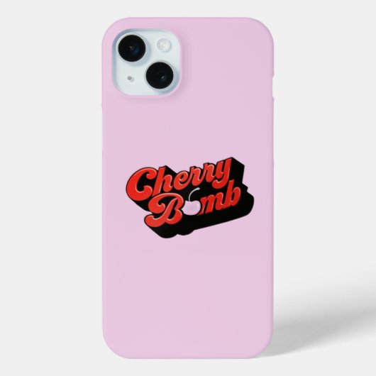 Cherry Bomb Hoesje-Mate iPhone Case (Achterkant)
