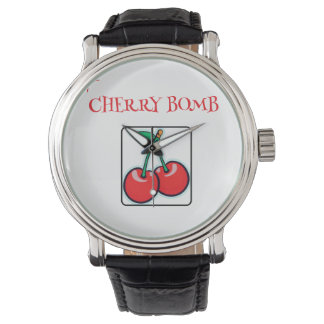 Cherry bomb horloge