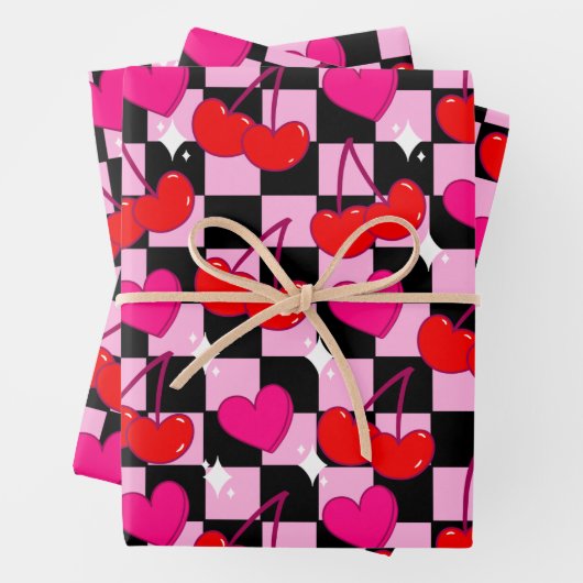 Cherry Bomb Inpakpapier Vel (In situ)